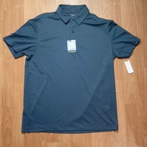 NWT Van Heusen Men’s Shirt – Navy Textured, M